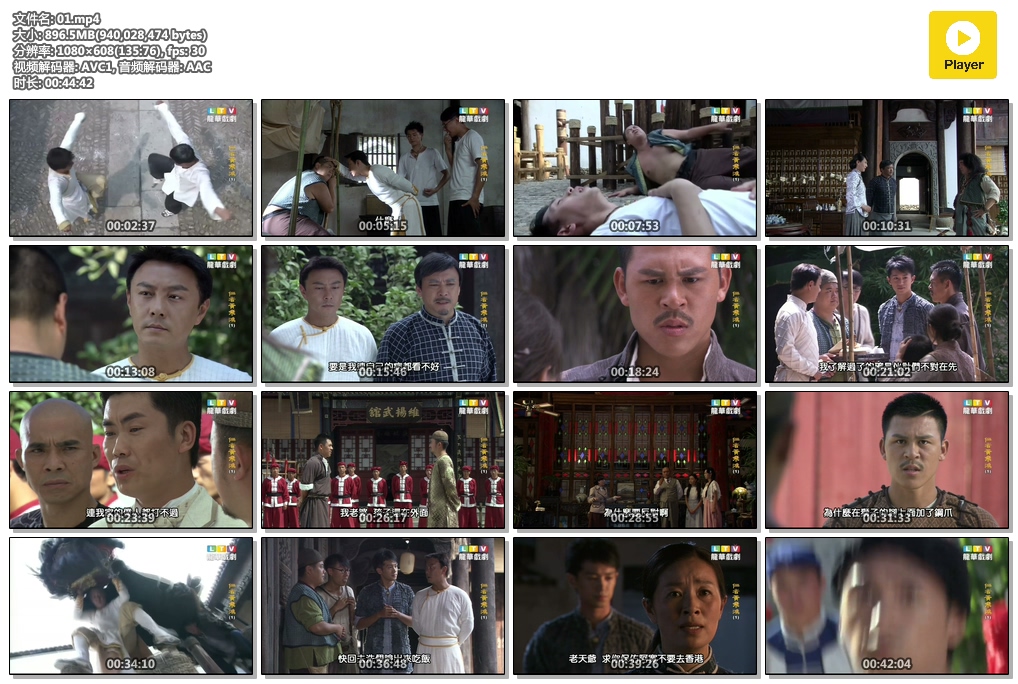 转载【仁者黄飞鸿】mkv 全33集 国粤双语